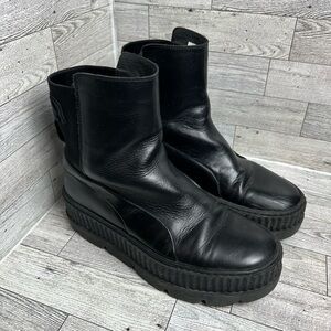 Puma Black Combat & Moto Boots